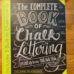 Art of chalk lettering book